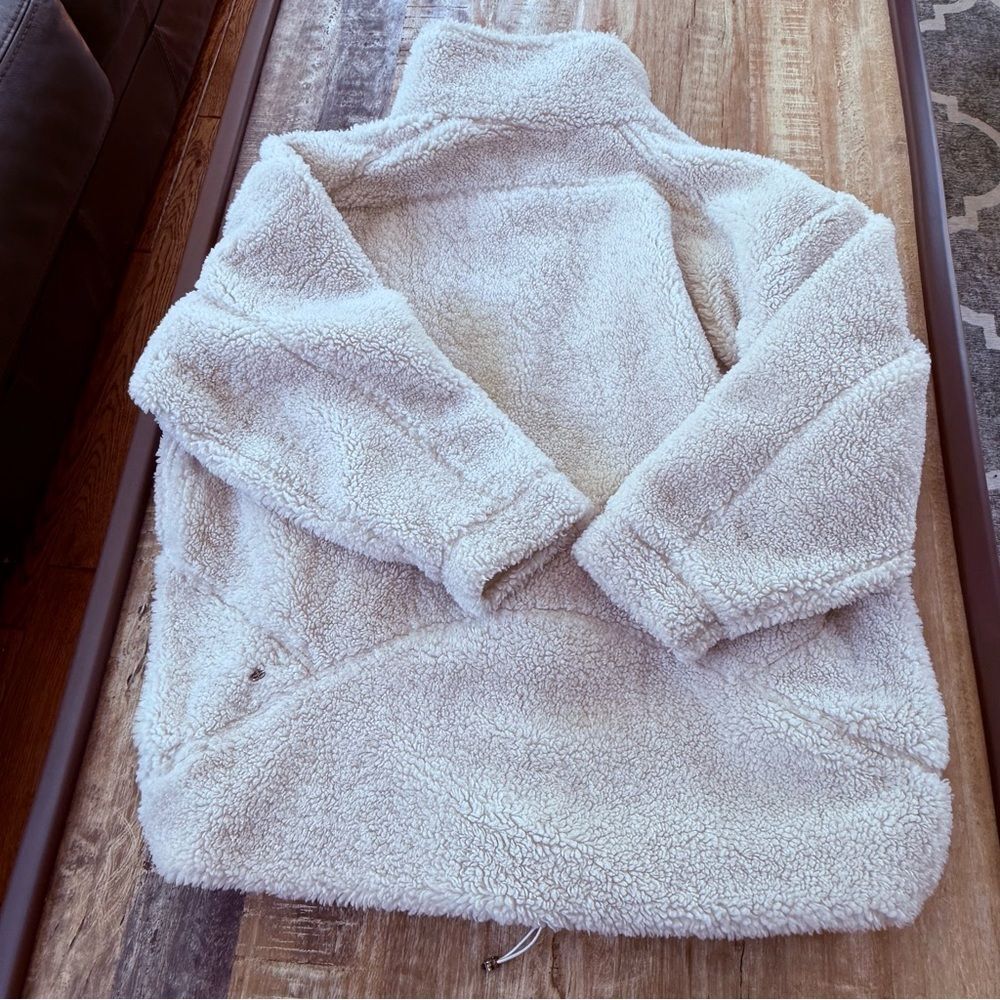 Lululemon texture fleece Sherpa Jacket - Picture 7 of 8